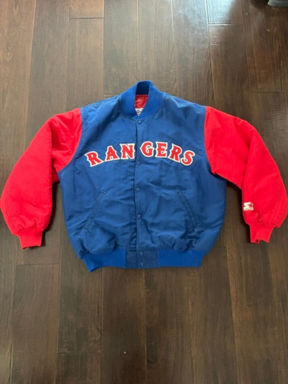 Starter Texas Rangers Jacket L MLB Diamond Collection